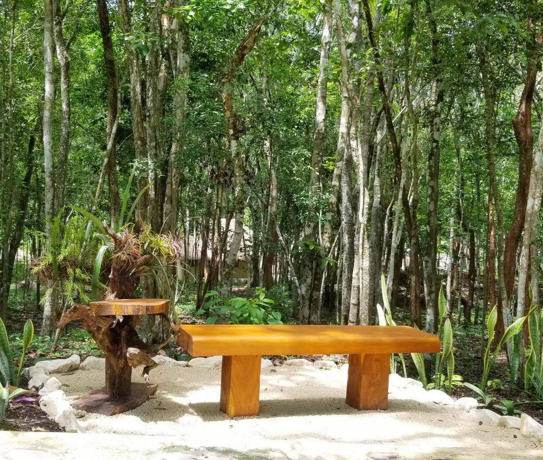 Hotel Cabanas Aldea Maya Xpujil Dış mekan fotoğraf