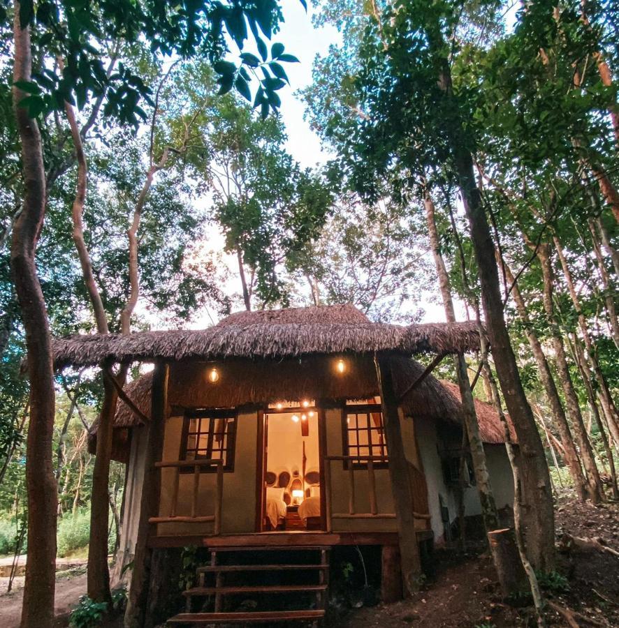 Hotel Cabanas Aldea Maya Xpujil Dış mekan fotoğraf