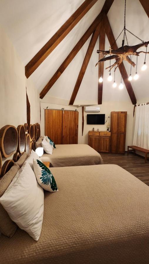 Hotel Cabanas Aldea Maya Xpujil Dış mekan fotoğraf