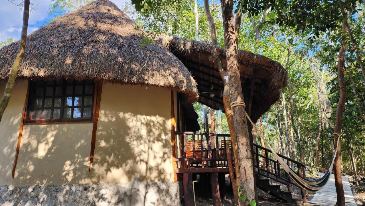 Hotel Cabanas Aldea Maya Xpujil Dış mekan fotoğraf