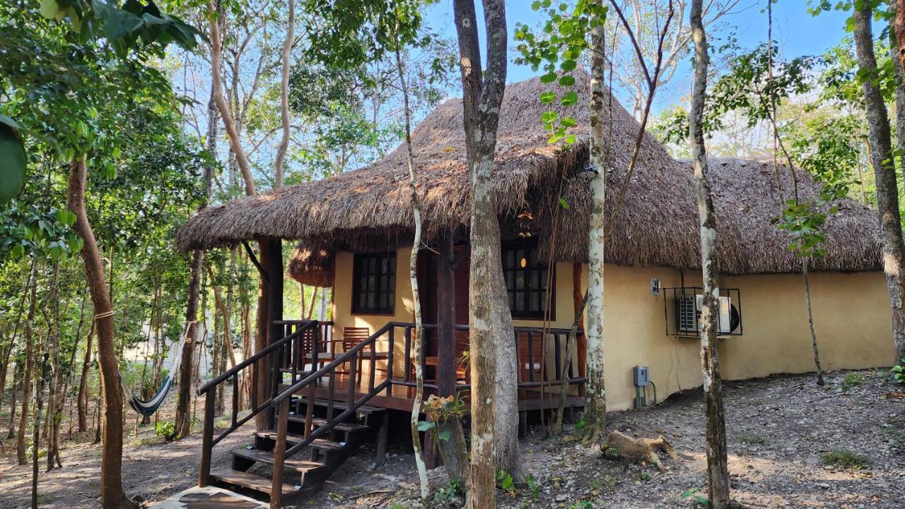Hotel Cabanas Aldea Maya Xpujil Dış mekan fotoğraf