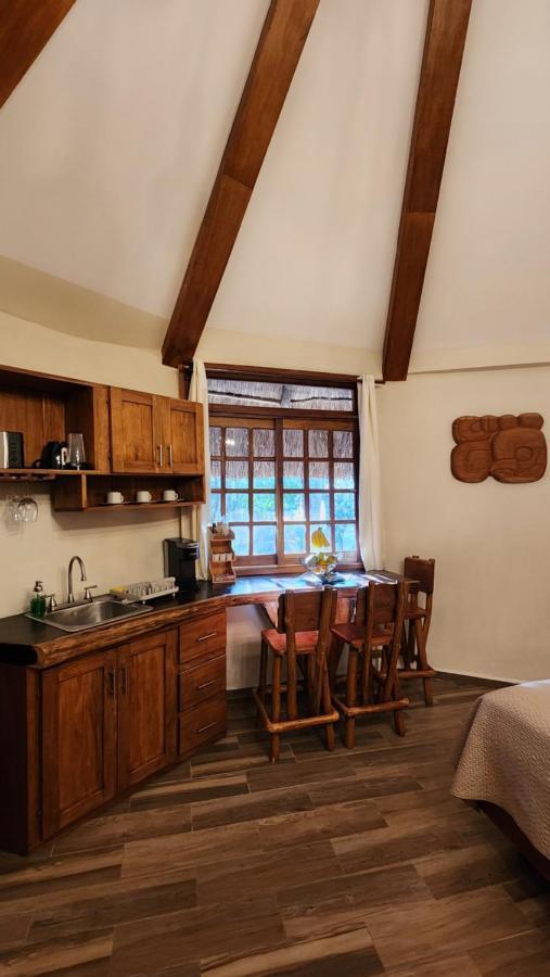 Hotel Cabanas Aldea Maya Xpujil Dış mekan fotoğraf