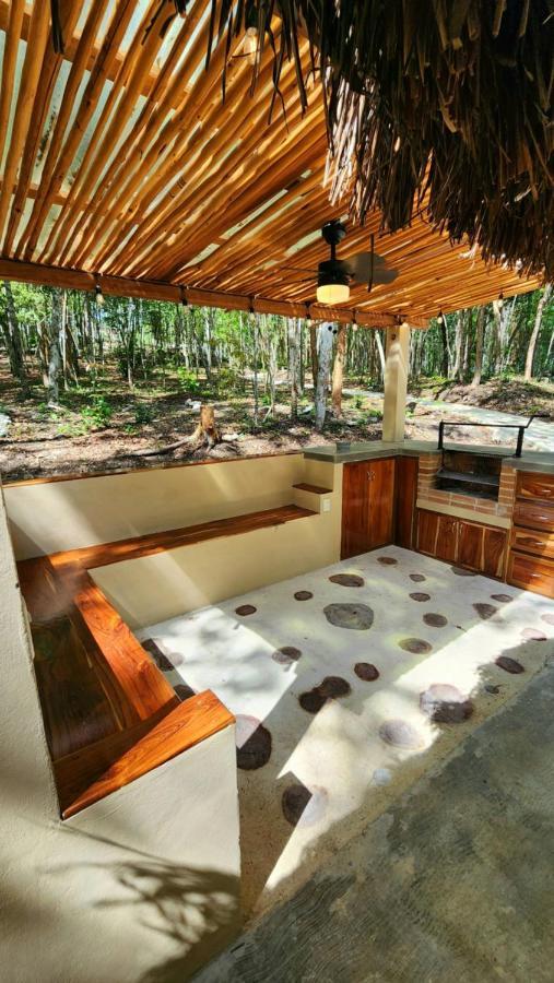 Hotel Cabanas Aldea Maya Xpujil Dış mekan fotoğraf